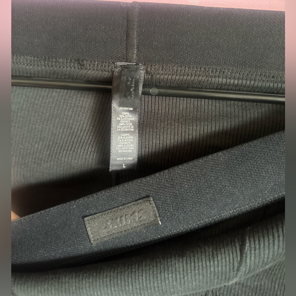 Skims Cotton Rib Boxer - Picture 2 of 2
